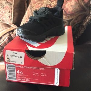 Toddler Nike presto